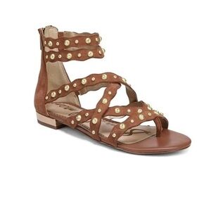 COPY - Sam Edelman Daya Suede Studded Gladiator Sandals Shoes Strappy Women's S…